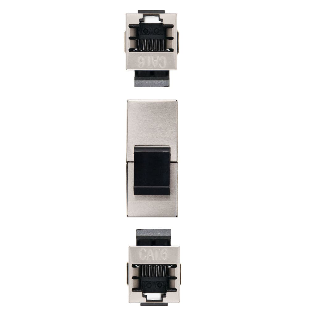 Adaptador RJ45 Nanocable / Cat.6 STP / Preto / 10.21.0503