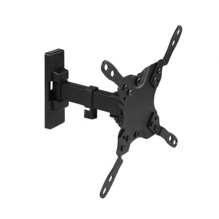 Suporte de Parede Tooq Tilt e Giratório 2 Pivots 13′ a 42′ 190mm Max. 20kg Preto