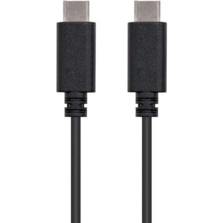 Nanocable Cabo usb C Macho - usb C Macho 1M (preto) - 10012301