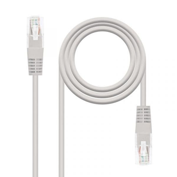 cabo de rede Nanocable 10.20.0400-L30 30cm Cat6e U/UTP (UTP) Cinzento