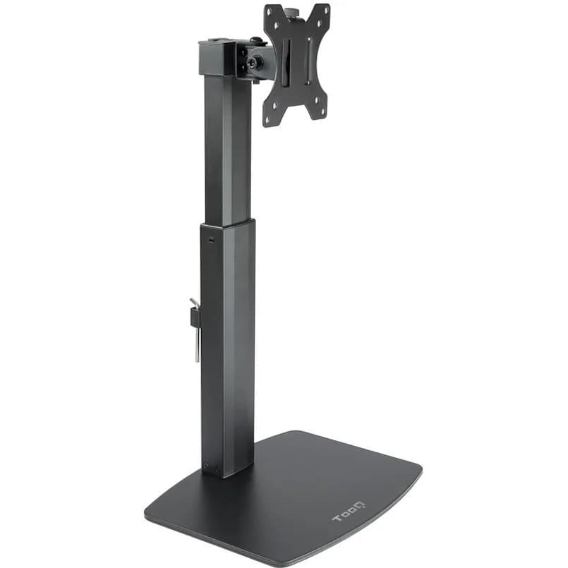 Suporte Pedestal Tooq Tilt e Altura Ajustável 17′ a 32′ Max. 7kg Preto