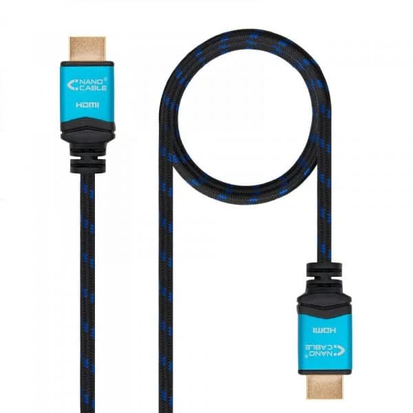 Nanocable Cabo Hdmi V2.0 Nanocable 4K 3D 3m Black/Blue