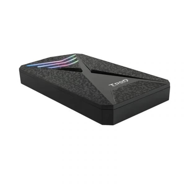 TooQ Caixa Externa 2.5" SATA USB 3.0/3.1 RGB - TQE-2550RGB