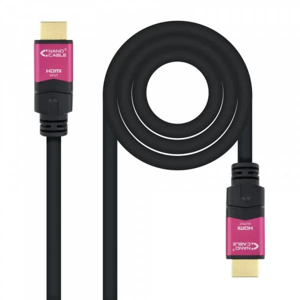 Nanocable Cabo HDMI v2.0 4K 60Hz 18Gbps 20m Black