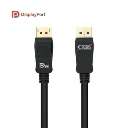 Cabo DisplayPort 1.4 NANO CABLE / 1.5m / Preto / 10.15.2501-L150