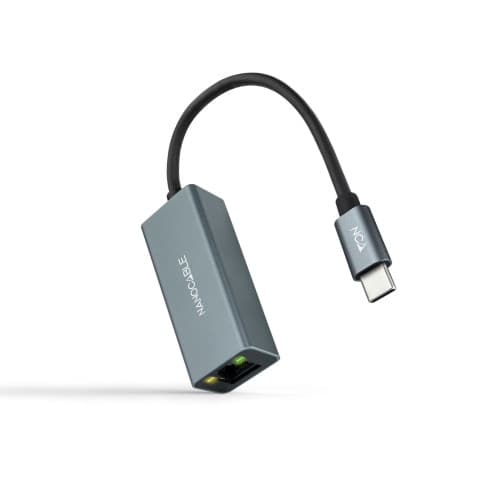 Nanocable Conversor Usb-c Macho - Conector RJ45 Fêmea (cinzento) - 10.03.0406