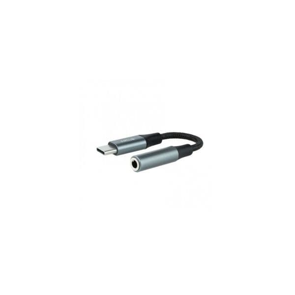 NANOCABLE Cabo Adaptador Audio USB-C/M para Jack 3.5mm Cinza - ADAPTNAN10.24.1204