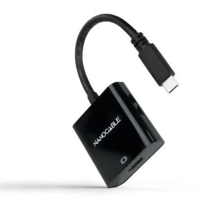 Nanocable Adaptador USB-C para HDMI Macho/Fêmea 15cm