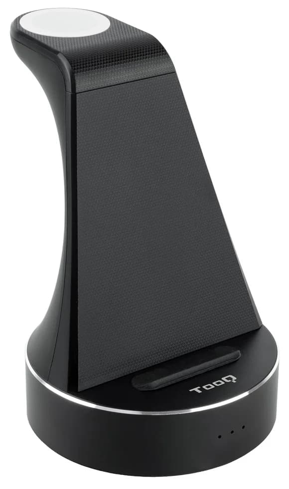 TooQ Base de Carregamento Sem Fio para Apple Watch e iPhone/Smartphone Preto