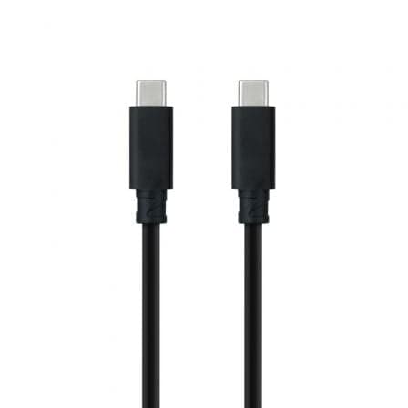 Cable USB 3.1 Tipo-C NANO CABLE / 2m / Preto / 10.01.4102