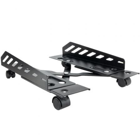TooQ Suporte p/ Caixa de PC Metálico Com Rodas 25Kg Preto