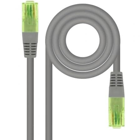 Nanocable Cabo de Rede Patchcord RJ45 CAT.6 UTP AWG26 CCA 25 M Cinza