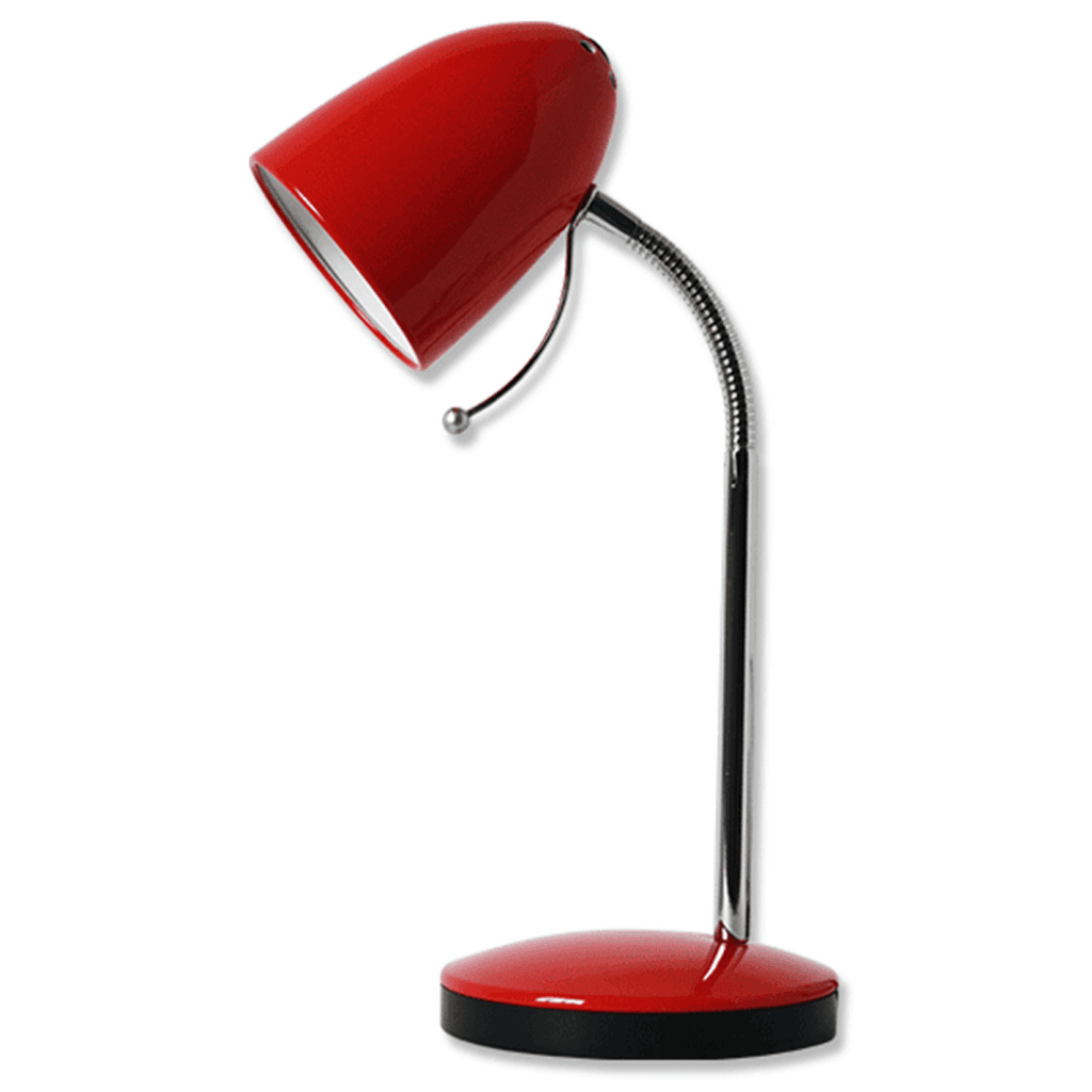 CANDEEIRO DE MESA (SEM FONTE DE LUZ) VERMELHO E27