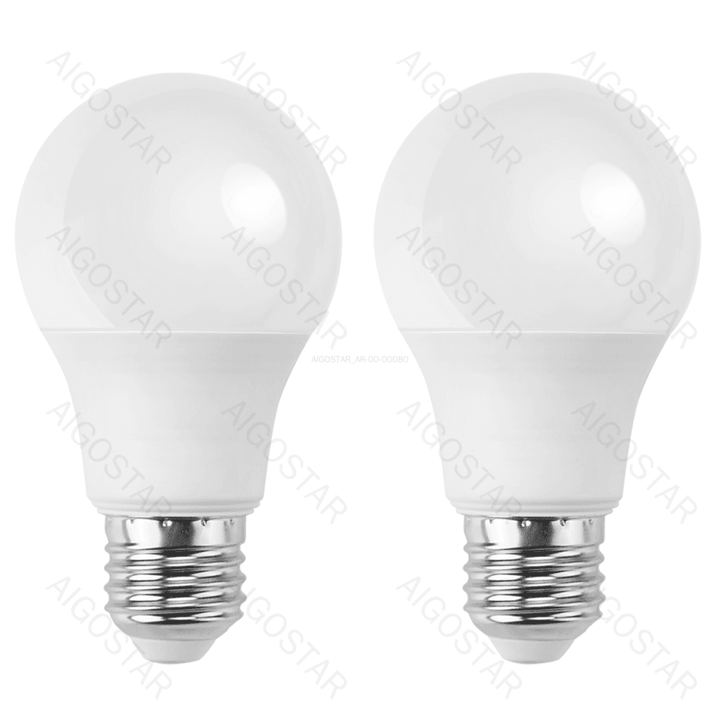 LED E27 8W A60 2PCS ( LÂMPADA GERAL )