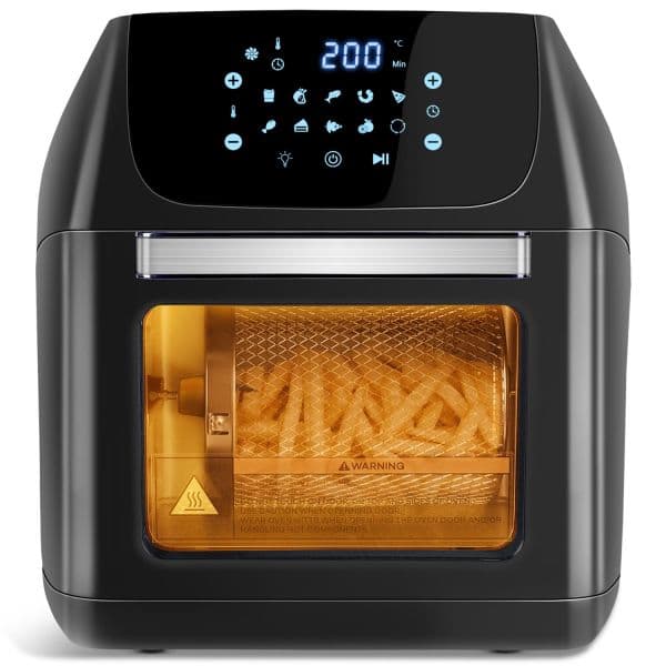 FORNO /FRITADEIRA AR QUENTE MULTIFUNÇÕES AIGOSTAR 12L 1500W