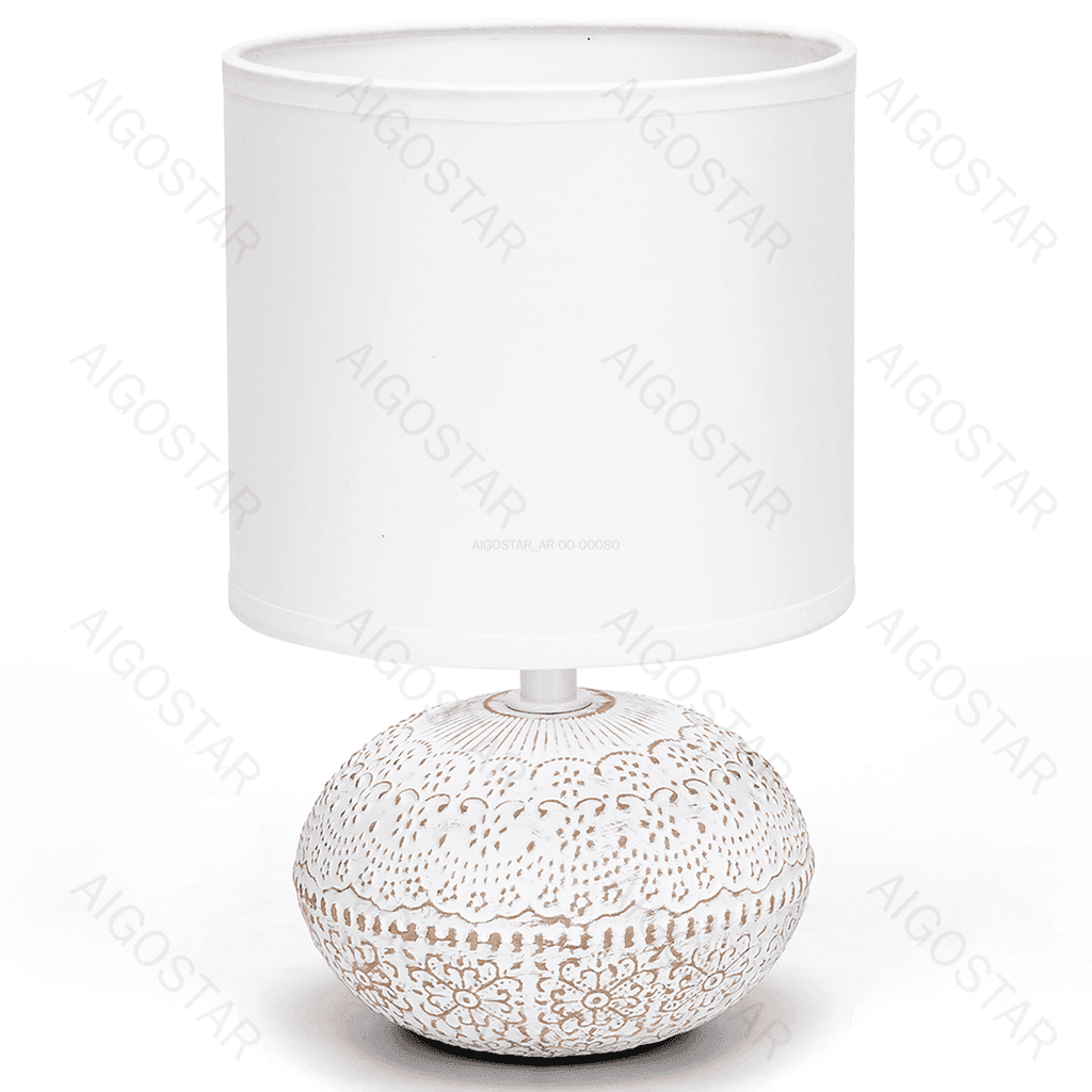CANDEEIRO DE MESA DE CERÂMICA (SEM FONTE DE LUZ) E14