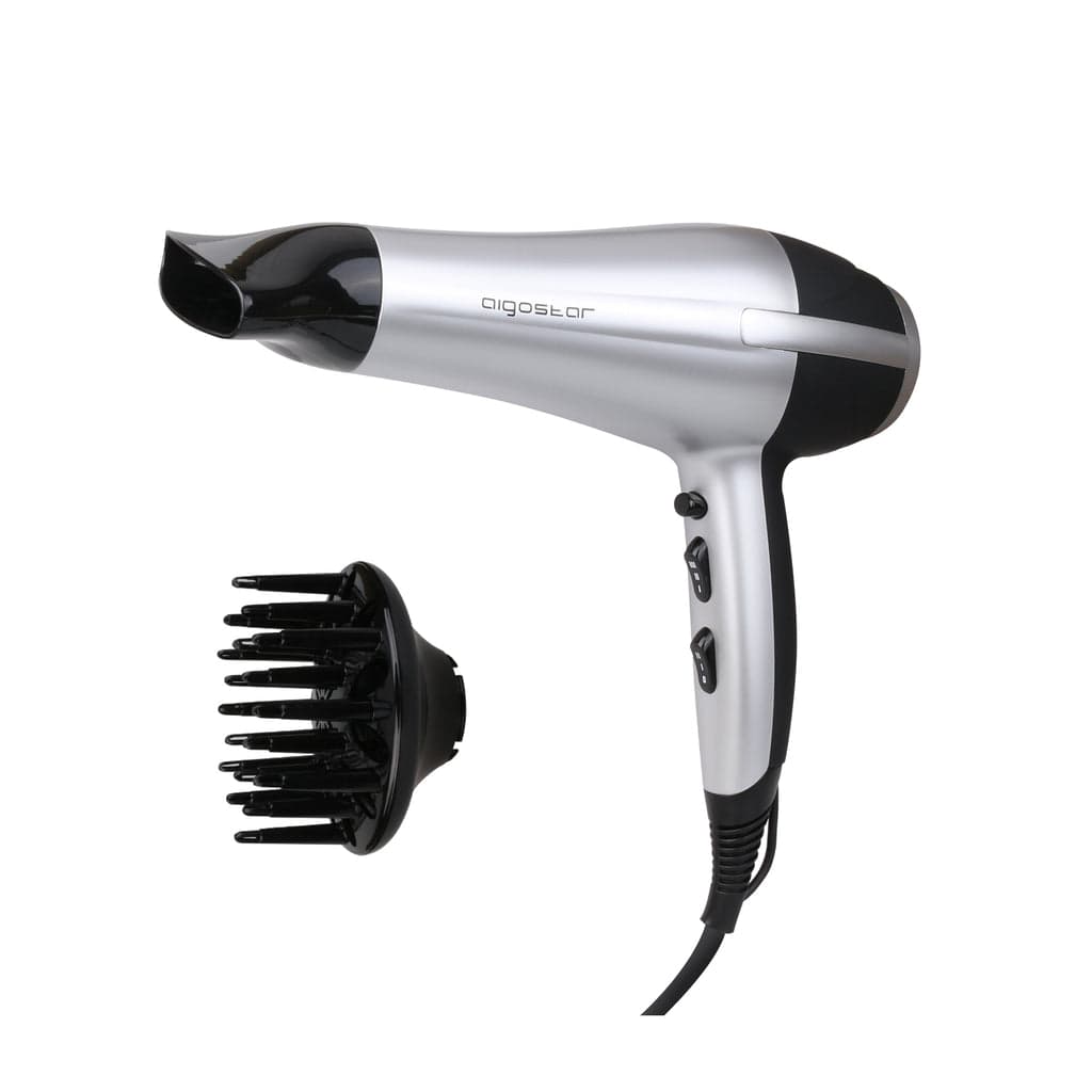 Aigostar Secador de Cabelo 32GPO 2200W Silver