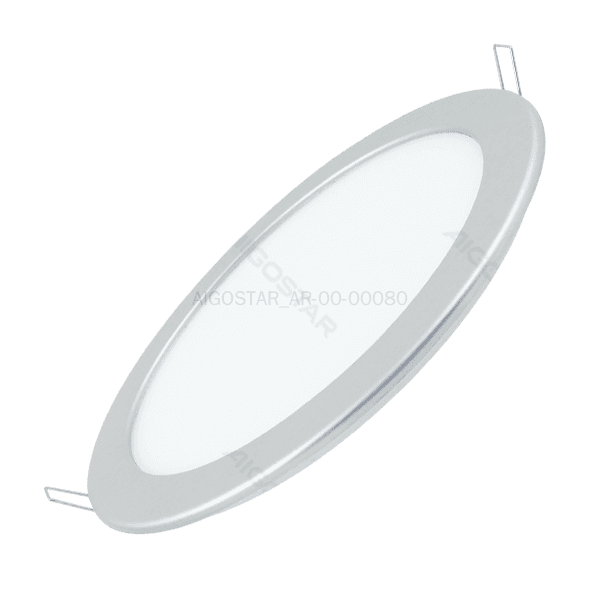 E6 LED REDONDA ULTRA FINA MONTADA EM SUPERFICIE 20W AMARELA