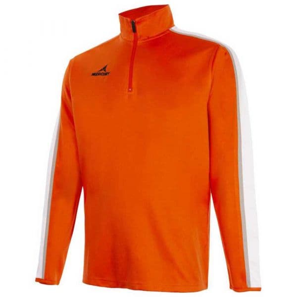 Mercury Equipment Interlock London Half Zip Sweatshirt Laranja S Homem