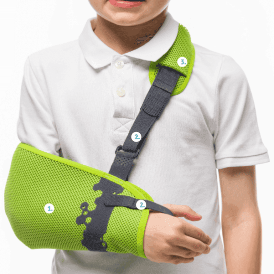 Suporte de braço infantil