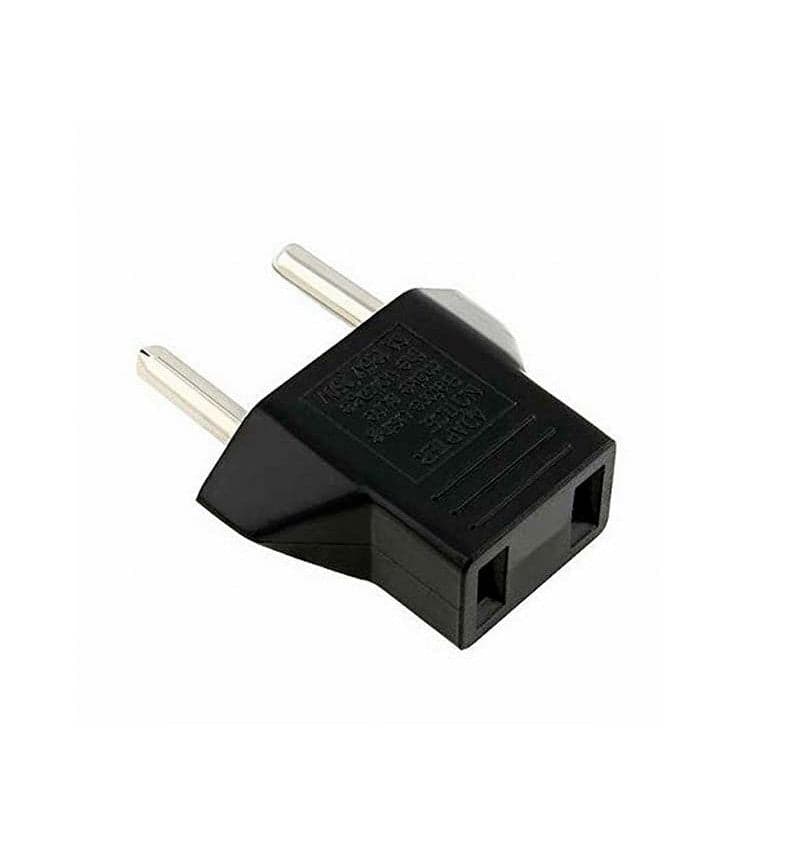 Adaptador Ficha Sistema Americano para Sistema Europeu
