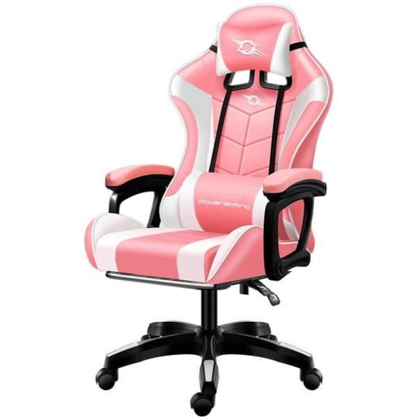 Cadeira Gaming PowerGaming 813 Rosa