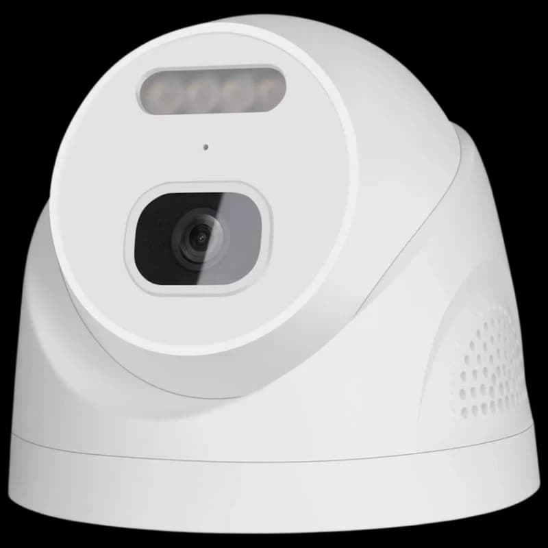 Câmera de segurança Kingfit SC880-POE Dome Visão Noturna FullHD Branca