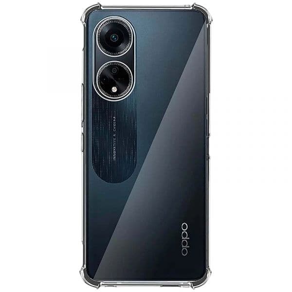 Crococase Capa Silicone Reforçada para Oppo A98 5G Black