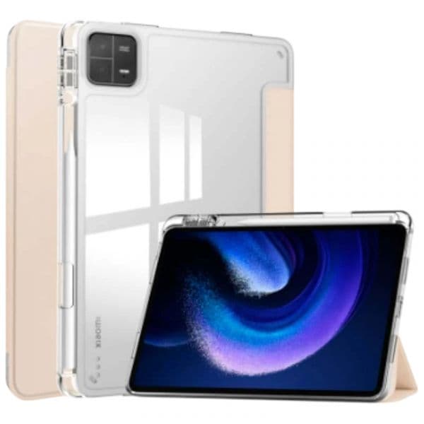 Crococase Capa Crystal para Xiaomi Pad 6 Dourado