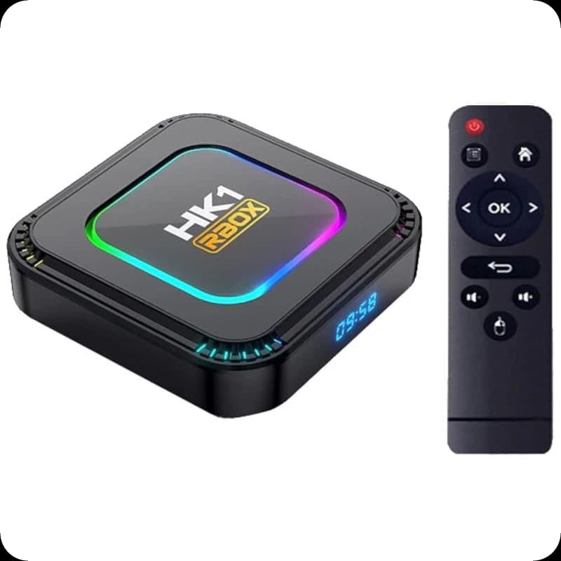 HK1 RBOX K8 RK3528 4GB/64GB Android 13 Preto - Android TV