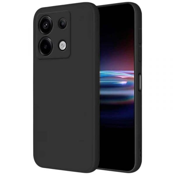 Crococase Capa Square Liquid Premium para Xiaomi Poco X6 Pro 5G Black