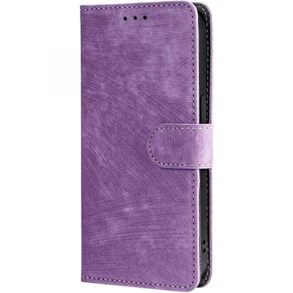 Crococase Capa Livro para Xiaomi Redmi Note 13 Pro+ 5G Purple