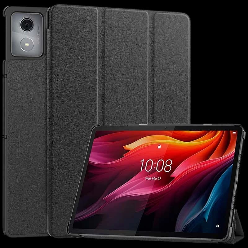 Crococase Capa Inteligente Flip para Lenovo Tab K11 Plus 11.45" Preta