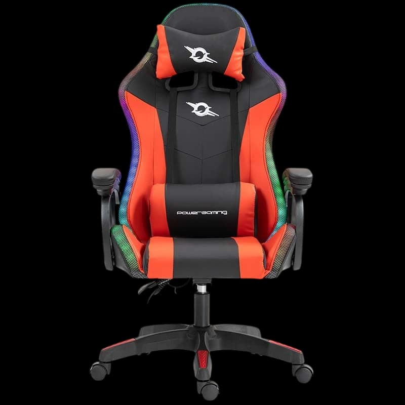 Cadeira Gaming Powergaming 813 RGB Black and Red
