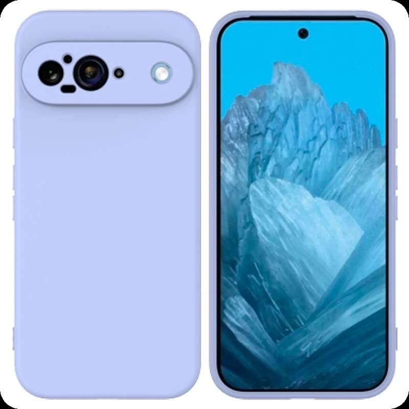 Capa Google Pixel 9 6.3 Square Liquid Premium Lavanda