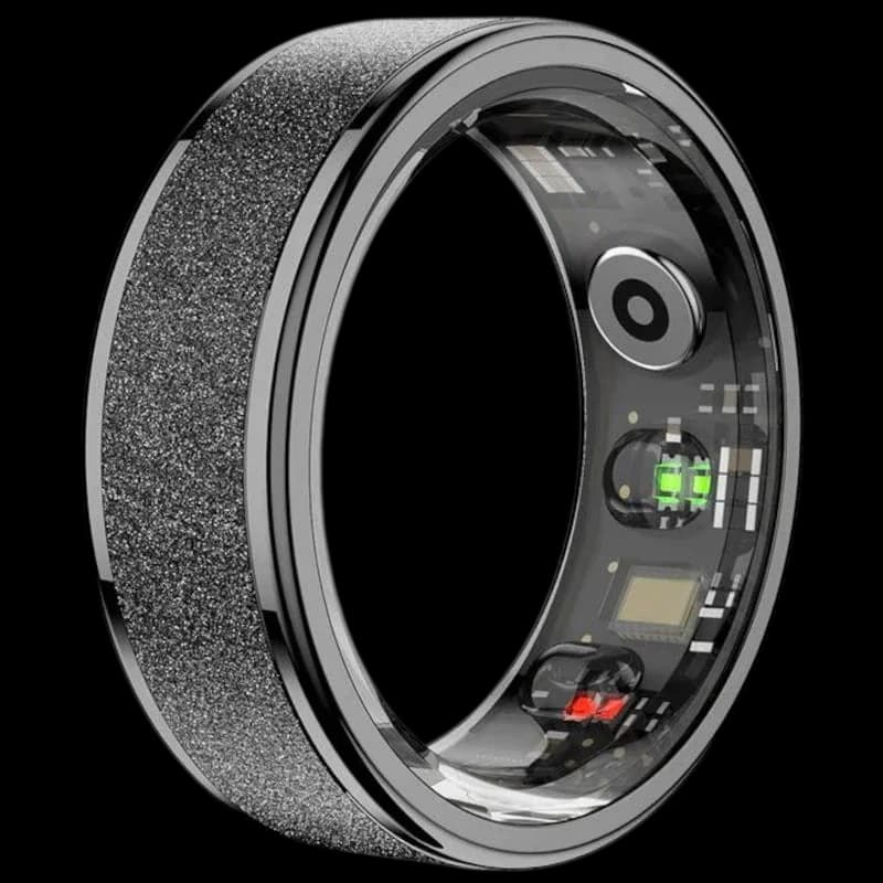 COLMI R10 Smart Ring 5ATM Bluetooth 5.0 – Preto Tamanho 10