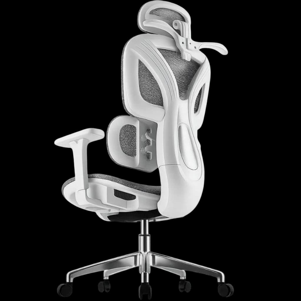 Cadeira de Escritório Ergonómica Ergo_H05 Cinzento