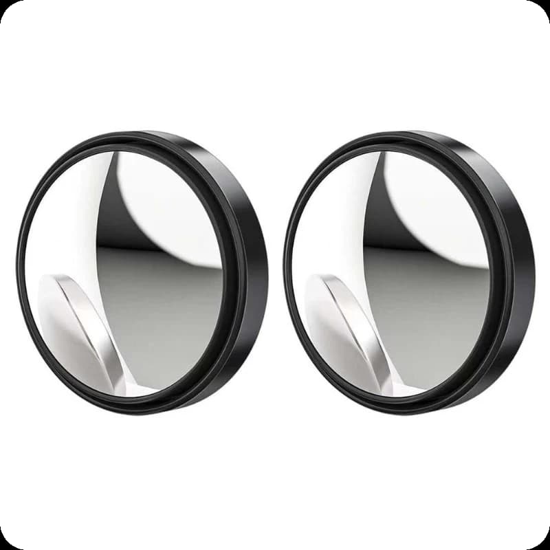 Uni-Fine Blind Spot 2 peças Preto - Espelho para ponto cego para automóvel