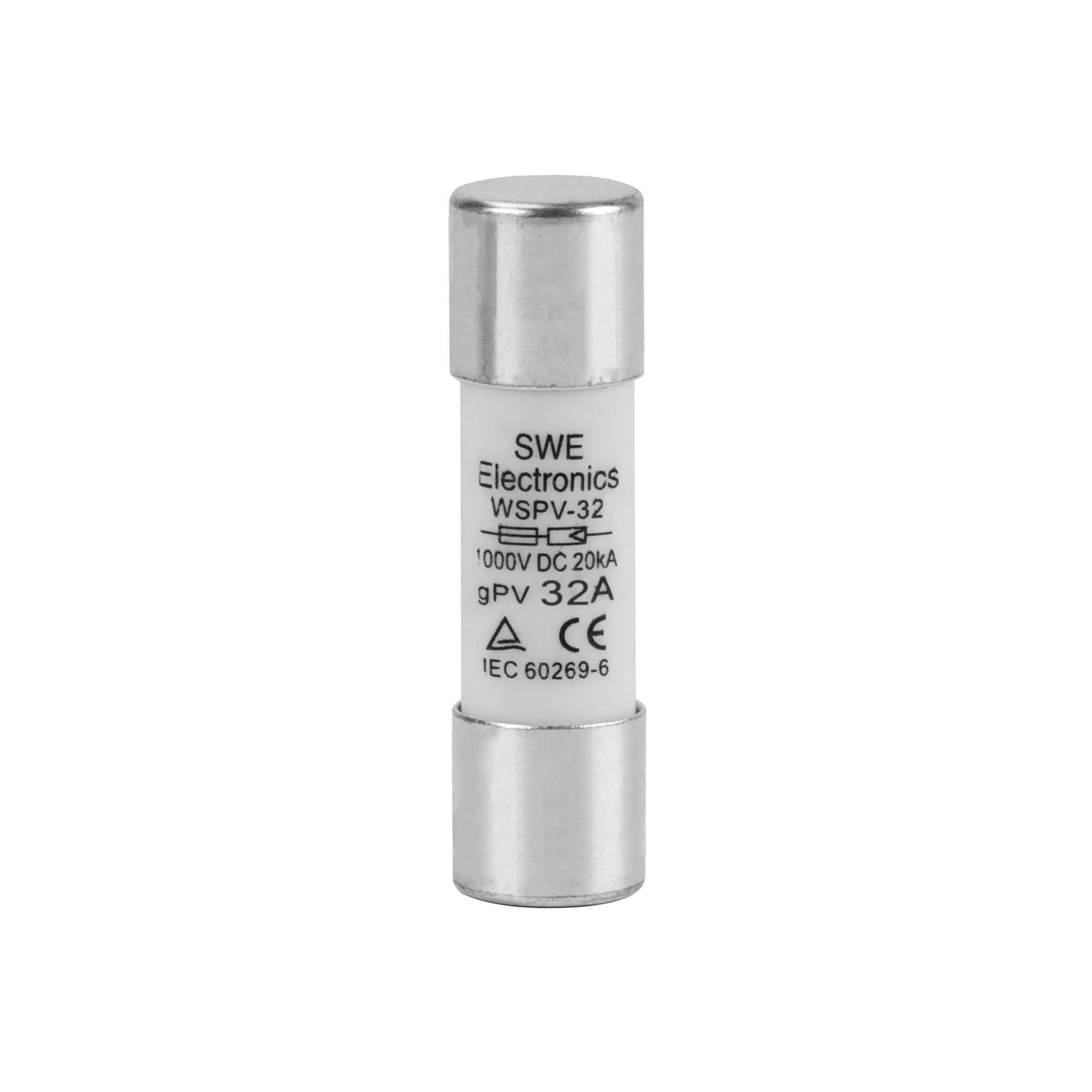 Yueqing Fusível 10x38mm 1000v Dc Swe 32a