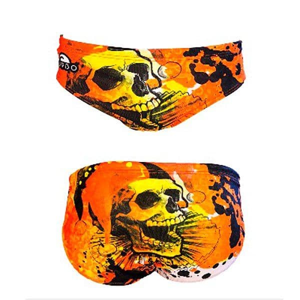 Turbo Poker Swimming Brief Laranja 5XL Homem