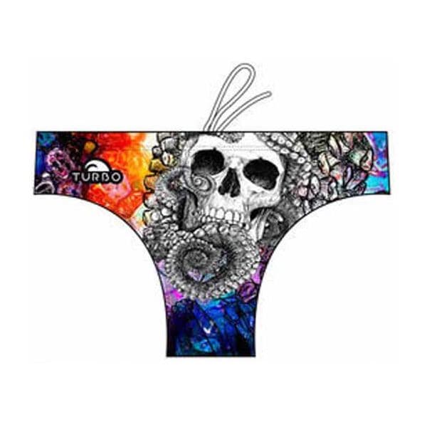 Turbo Octopus Skull Swimming Brief Colorido 3XL Homem