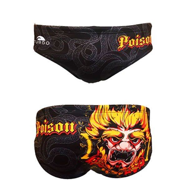 Turbo Darky Swimming Brief Preto 3XL Homem