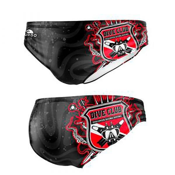 Turbo Dive Club Swimming Brief Colorido M Homem