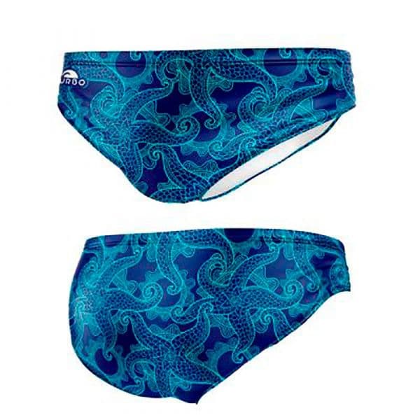 Turbo Starfish Swimming Brief Azul 4XL Homem
