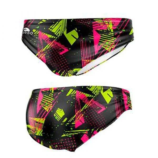 Turbo Fast Swimming Brief Colorido 3XL Homem