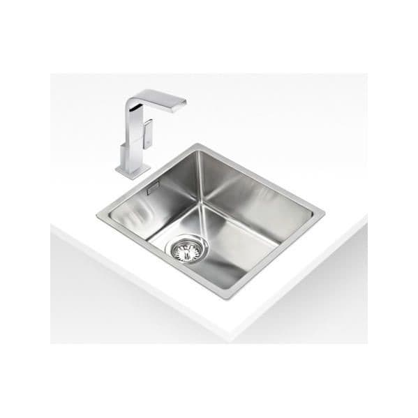 Teka Flex Linea RS15 34.40 Pia encastrada Retangular Aço inoxidáv