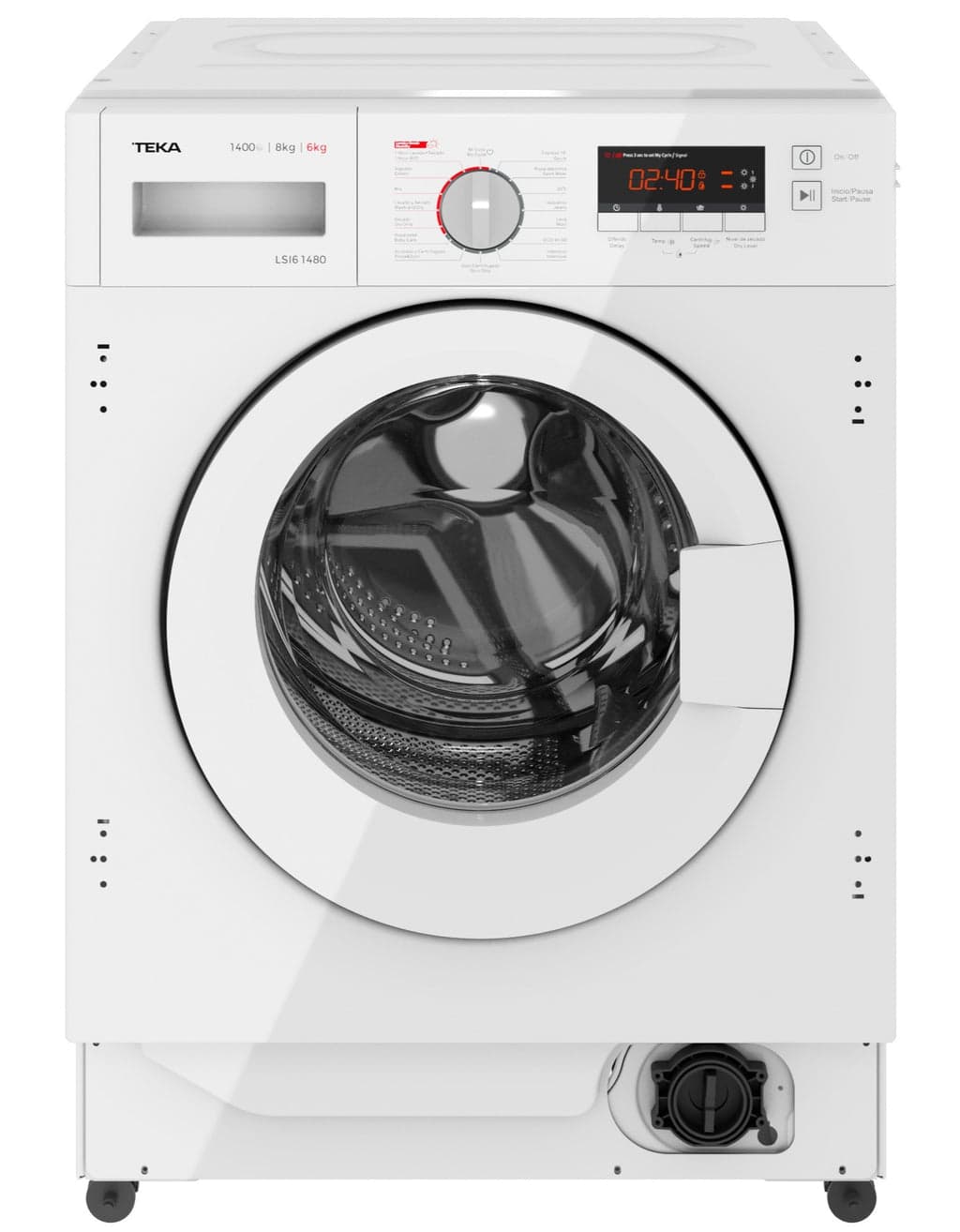 Máquina de Lavar e Secar Roupa Encastre TEKA LSI6 1480 | 8/6kg