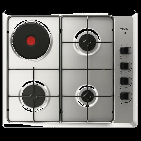 Placa Combinada Teka HSE 64031 KLB BUT | Gás + Elétrica, 60cm