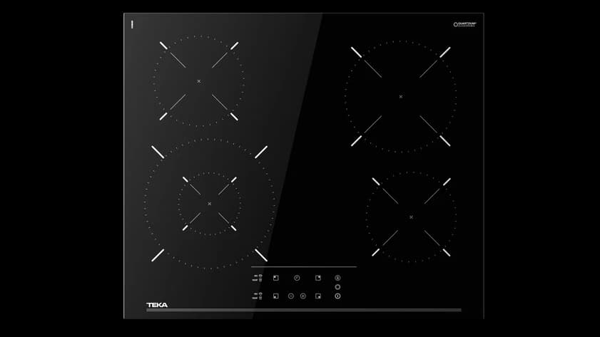 Placa Vitrocerâmica Teka TBC64320TTC | 4 Zonas, Touch Control, 6200W