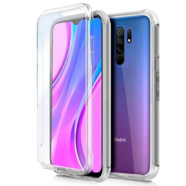 Cool Accesorios Capa Silicona 3D para Redmi 9 (Transparente Frontal + Trasera) - 8434847038797